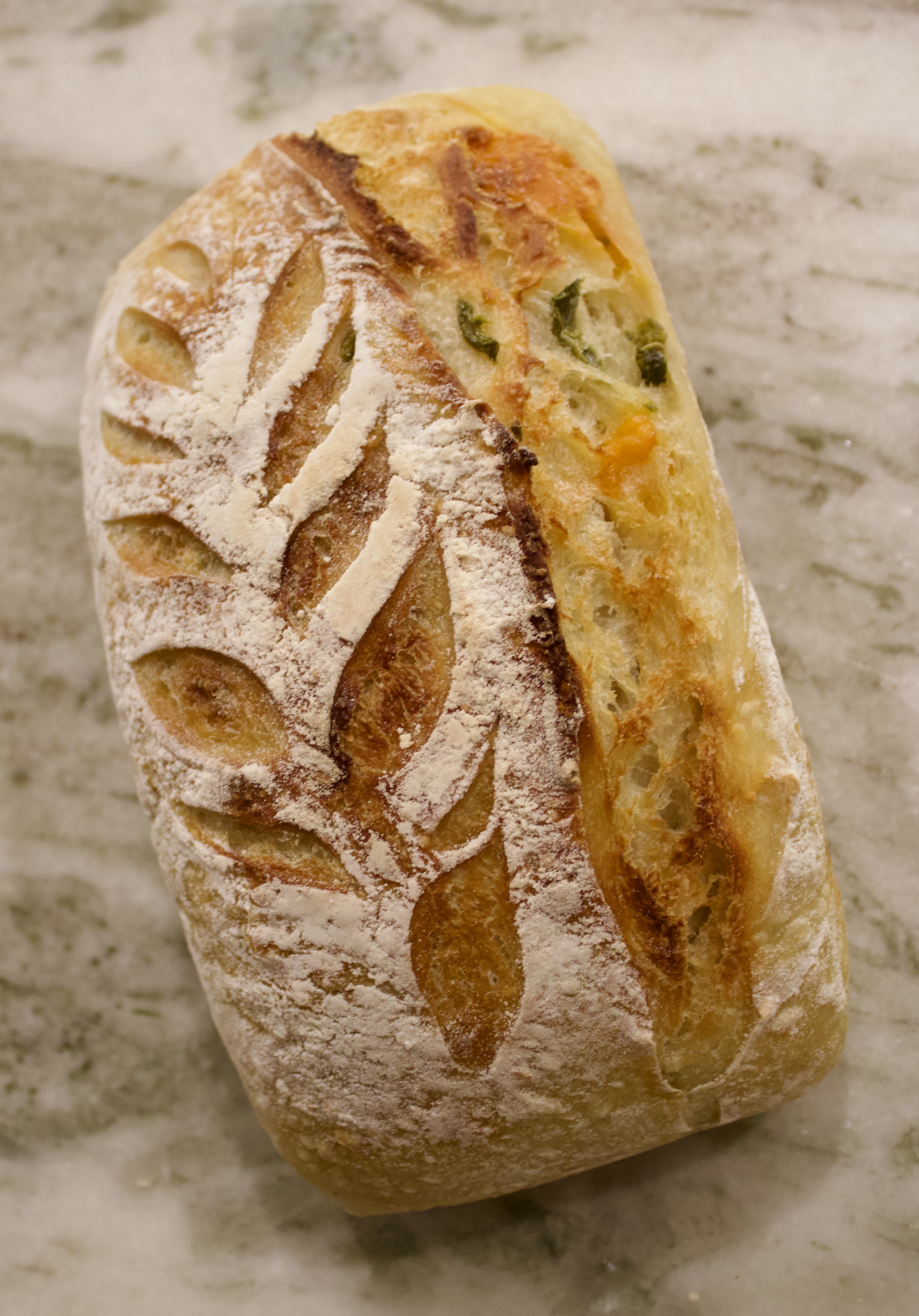 Jalapeño Sharp Cheddar Loaf